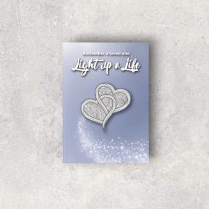 Light up a Life Hearts Badge