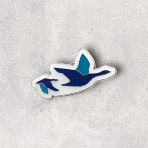 Goose Pin Badge