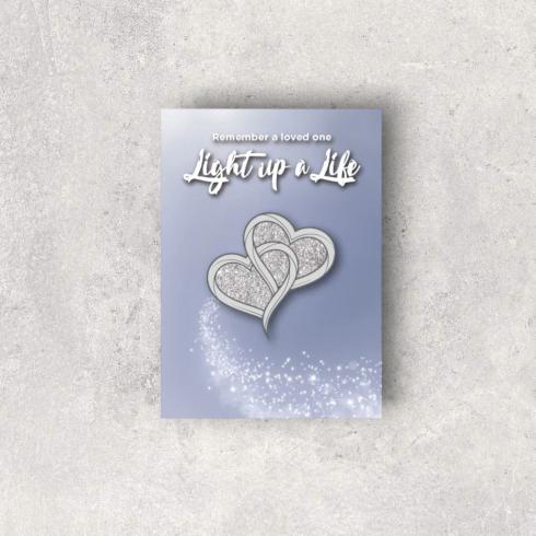 Light up a Life Hearts Badge