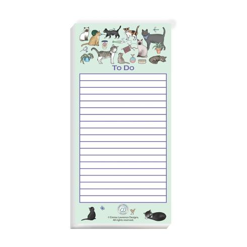 Light green "To Do" list notepad with various cute animal illustrations.