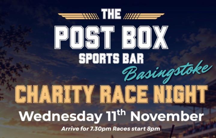 The Post Box Sports Bar Charity Race Night Wednesday 11 November
