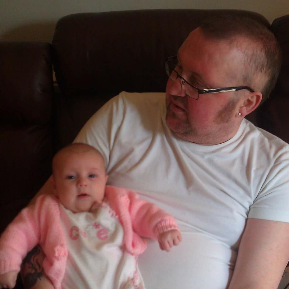 James and his granddaughter Willow