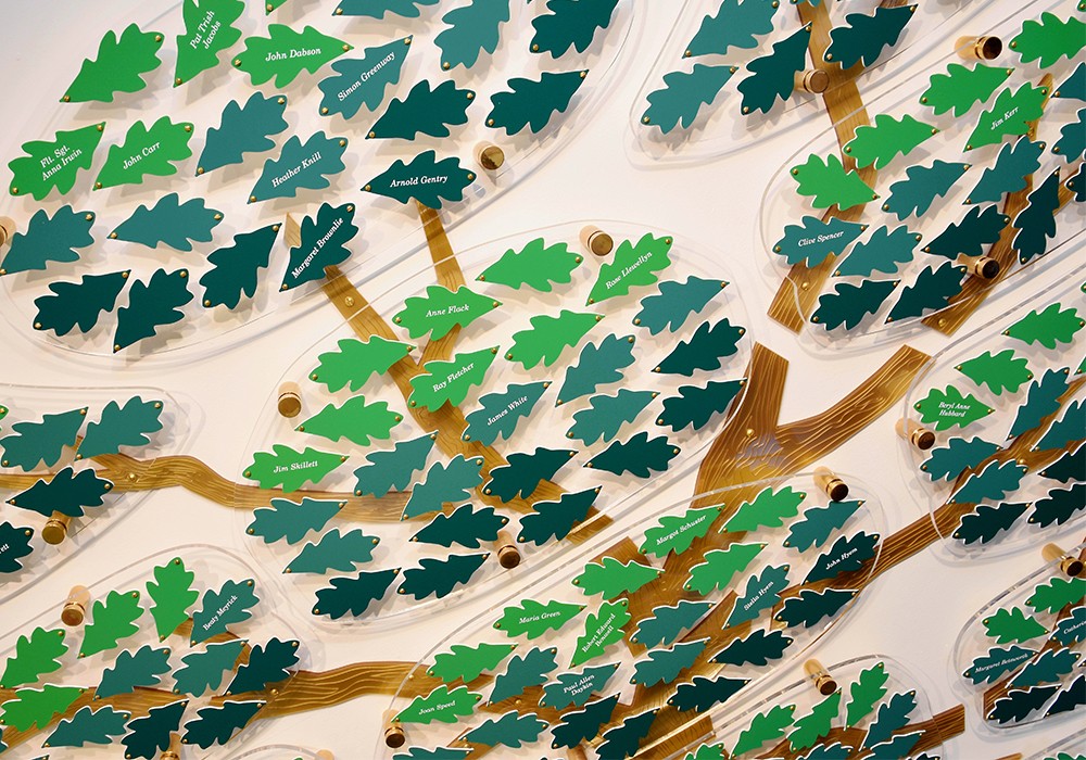 Leaves on the memory tree