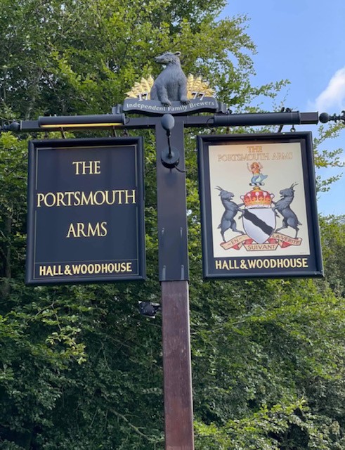 Portsmouth Arm pub sign