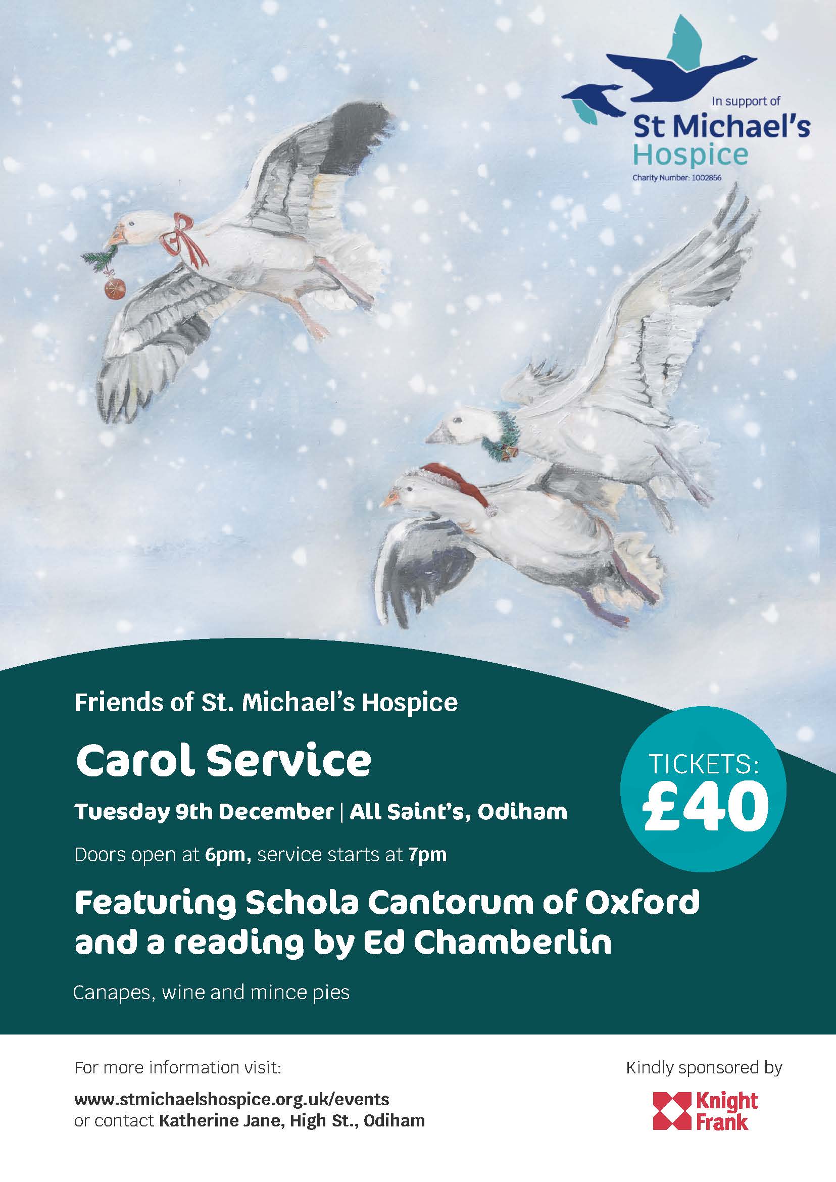 Friends of St Michael's Hospice poster