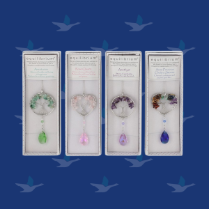 Photograph of Natural Quartz Tree of Life Sun Catchers