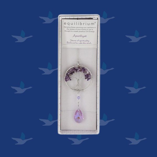 Natural Quartz Tree of Life Suncatcher - Image 5