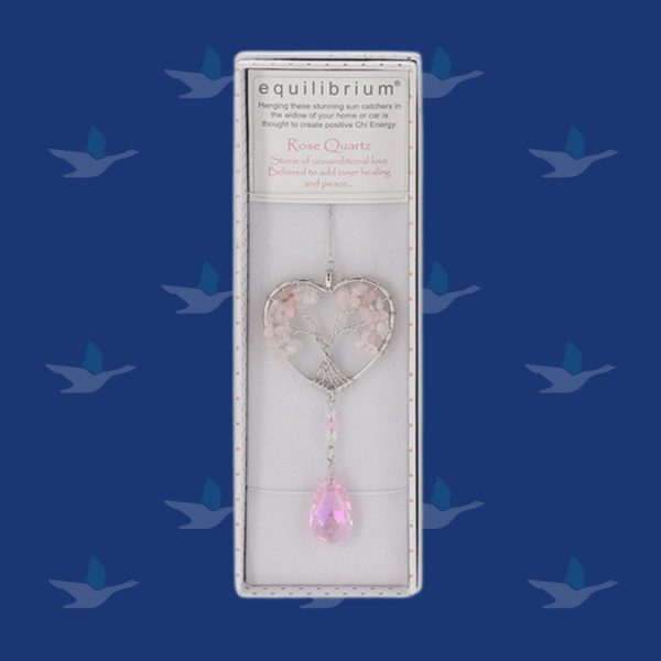 Natural Quartz Tree of Life Suncatcher - Image 4