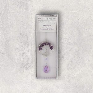 Natural Quartz Tree of Life Suncatcher