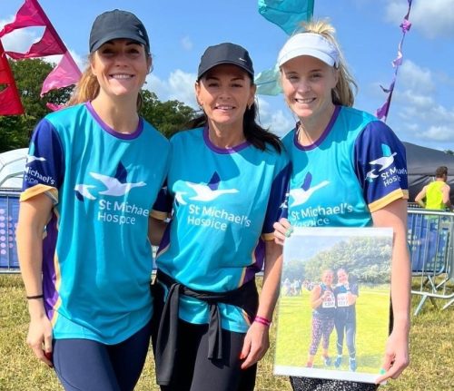 Image of Beth and her team at Endure
