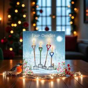 Four Candles Christmas Card (Pack of 10)