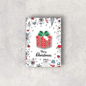Christmas Present Badge