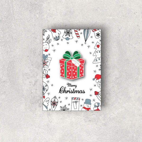 Christmas Present Badge