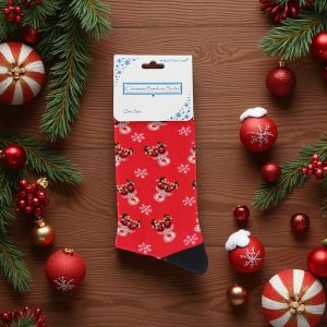 Men's Christmas Reindeer Socks