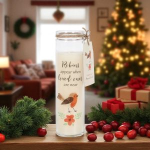 Robin Memorial Candle
