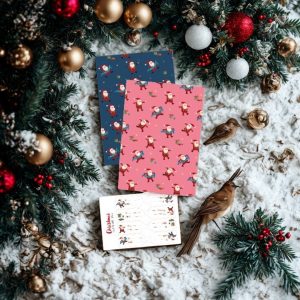 Santa Party Wrapping Paper