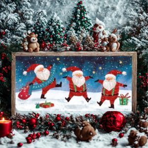 Santa Party Money Wallet