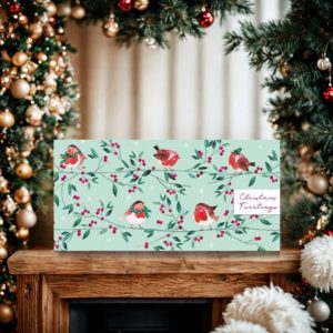 Festive Robins Money Wallet