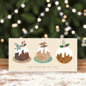Christmas Pudding Money Wallet