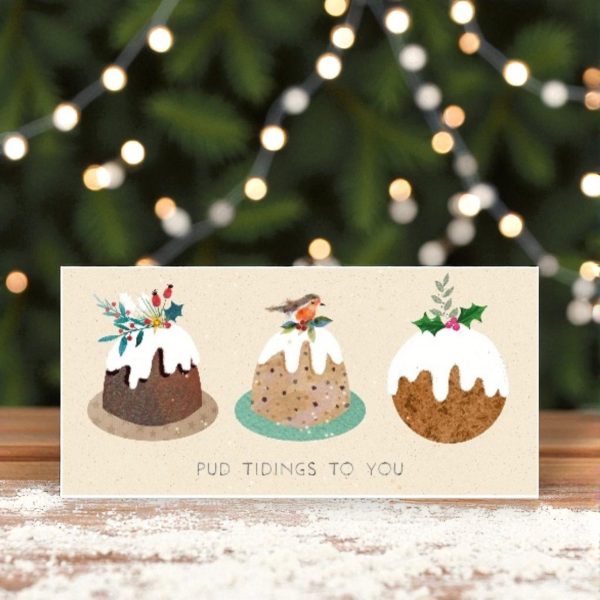 Christmas Pudding Money Wallet